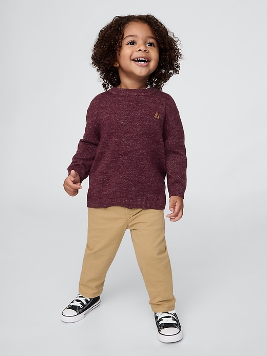 Image number 1 showing, Baby & Toddler Modern Pull-On Khakis