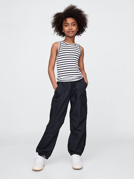 Image number 1 showing, Kids Pull-On Cargo Parachute Pants