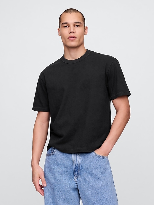 Image number 1 showing, Heavyweight Cropped T-Shirt