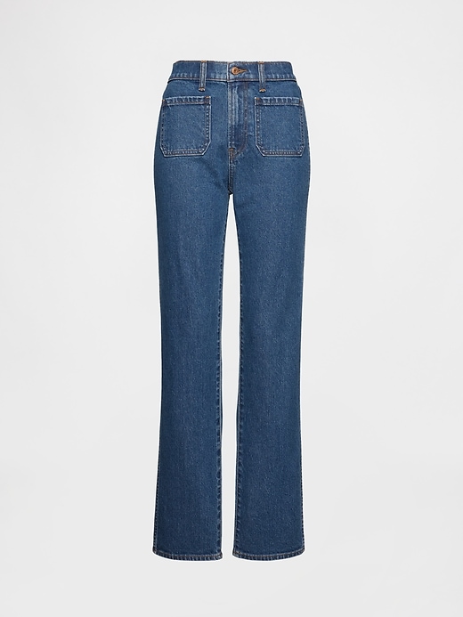 Image number 6 showing, High Rise '90s Straight Jeans