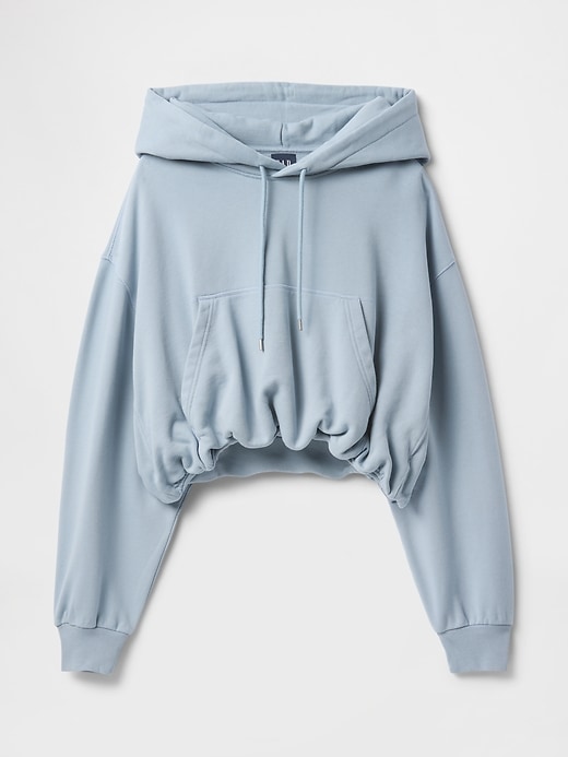 Image number 5 showing, Heavyweight French Terry Cropped Bubble Hoodie