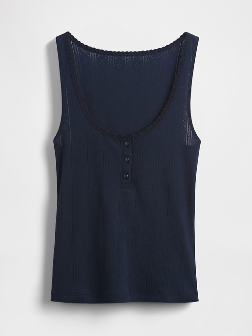 Image number 5 showing, Pointelle Tank Top