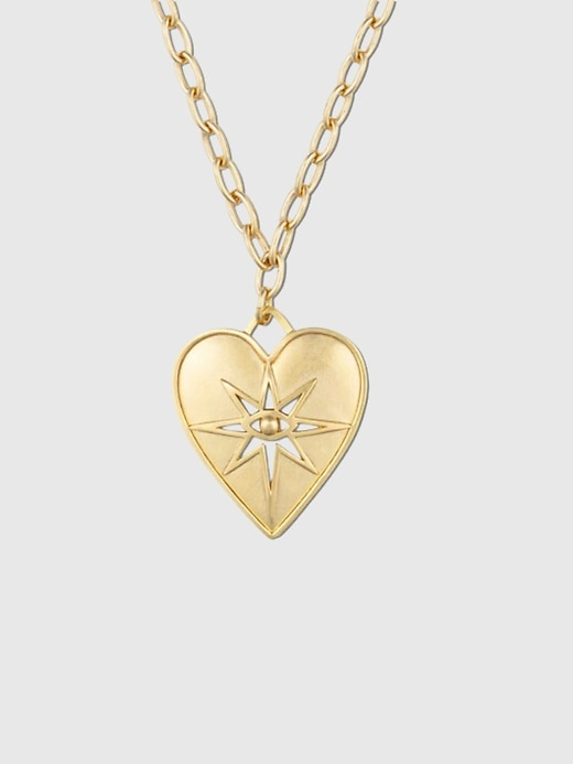 Image number 1 showing, HART Seeing Heart Necklace