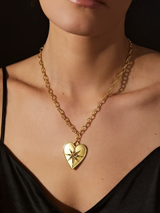 Image number 2 showing, HART Seeing Heart Necklace