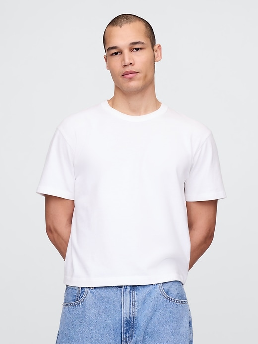 Image number 1 showing, Heavyweight Cropped T-Shirt