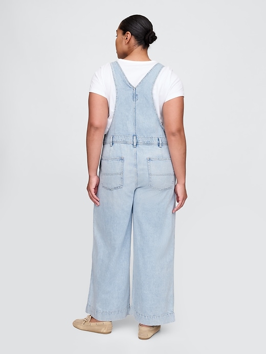 Image number 6 showing, UltraSoft Denim Baggy Overalls