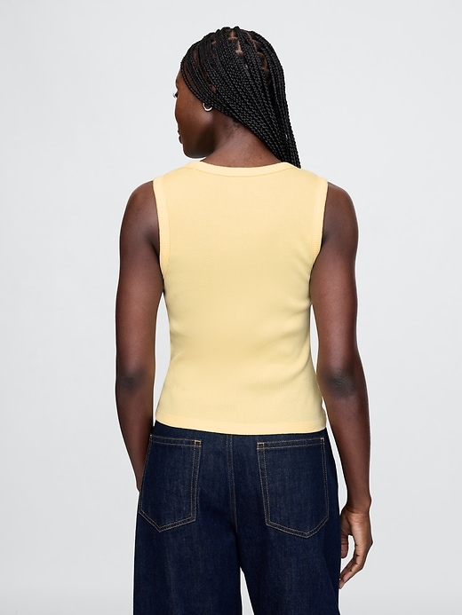 Image number 3 showing, Rib Scoop Tank Top