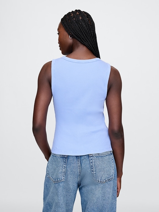 Image number 3 showing, Rib Scoop Tank Top