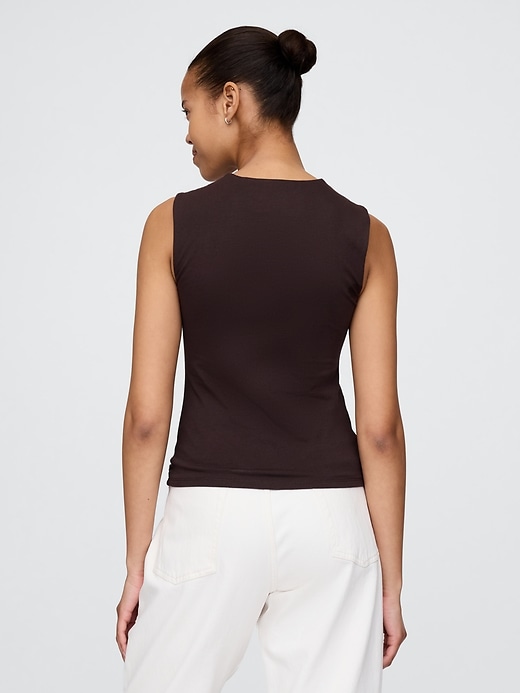 Image number 3 showing, CloseKnit Jersey Square-Neck Top