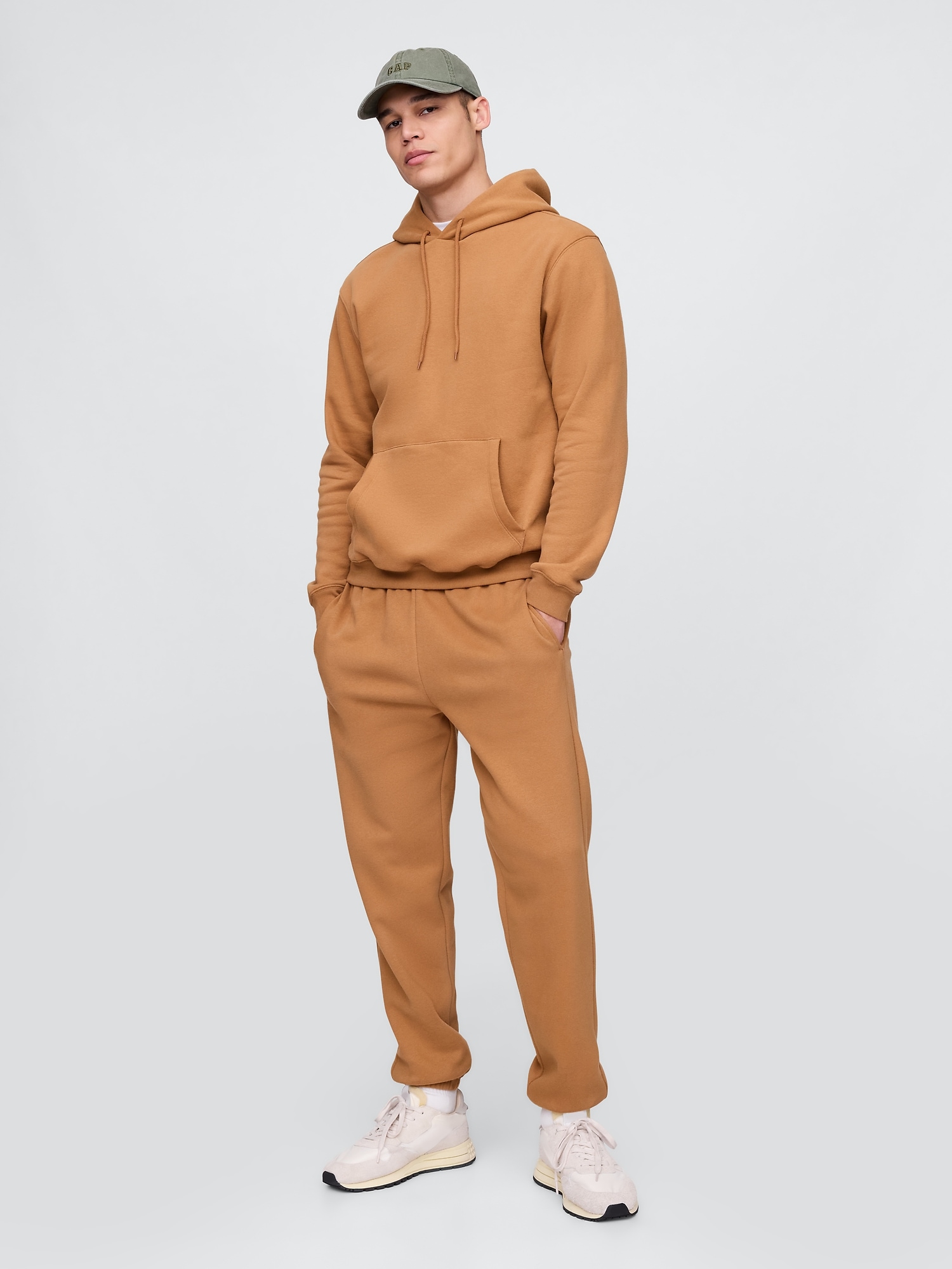 VintageSoft Joggers - Brown