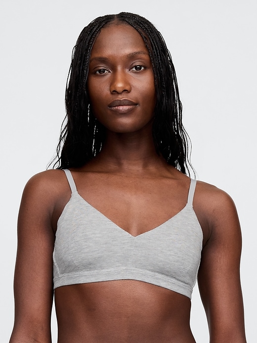 Image number 1 showing, Modal Rib Triangle Bralette