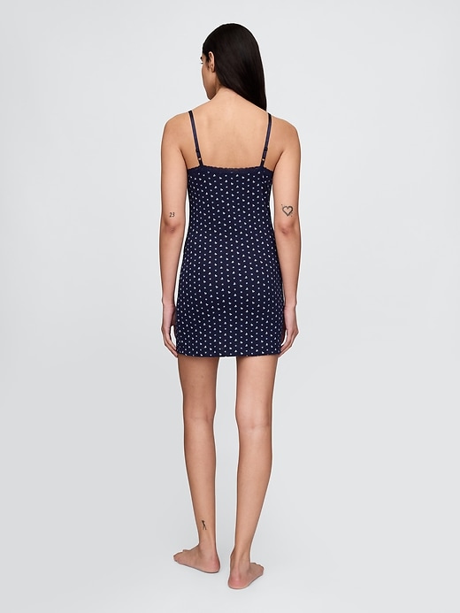 Image number 3 showing, Pointelle PJ Slip Dress