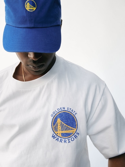 Image number 3 showing, NBA Golden State Warriors Logo Hat