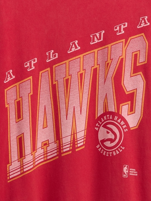 Image number 4 showing, NBA Atlanta Hawks Graphic T-Shirt