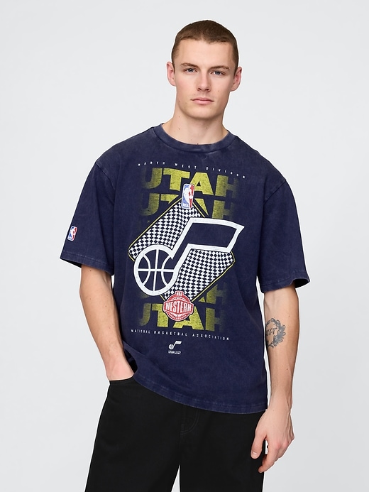 Image number 1 showing, NBA Utah Jazz Graphic T-Shirt