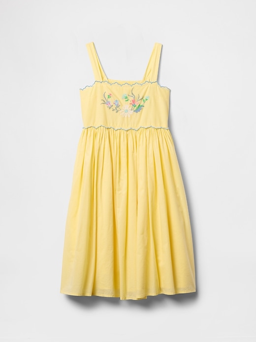 Image number 2 showing, Kids Embroidered Midi Dress