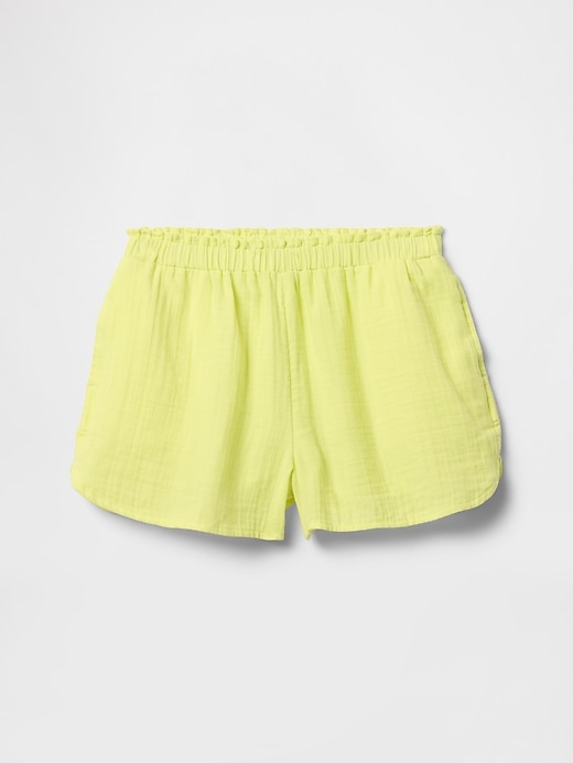 Image number 2 showing, Kids Crinkle Gauze Easy Shorts