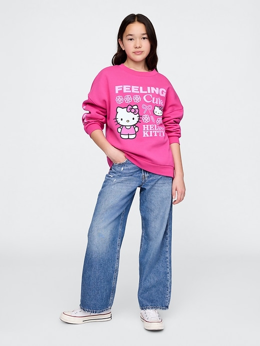 Image number 4 showing, Kids Hello Kitty Tunic Sweatshirt