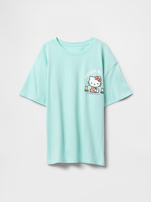 Image number 2 showing, Kids Hello Kitty Logo Graphic T-Shirt