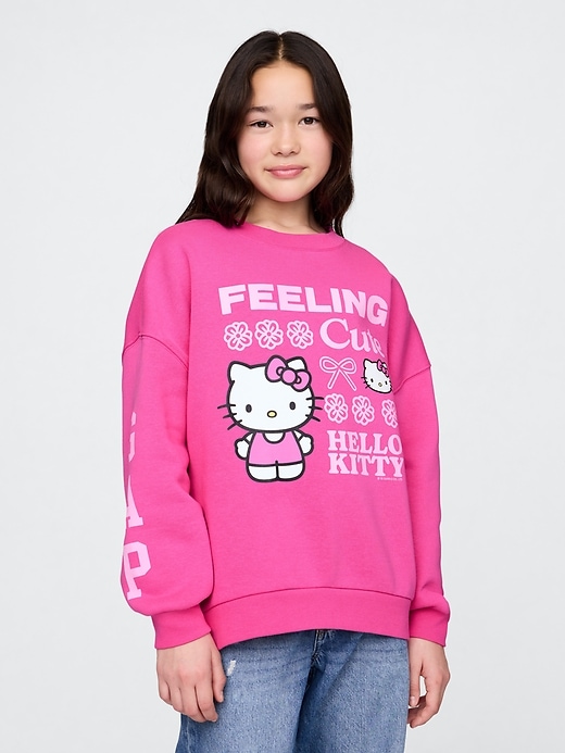 Image number 1 showing, Kids Hello Kitty Tunic Sweatshirt