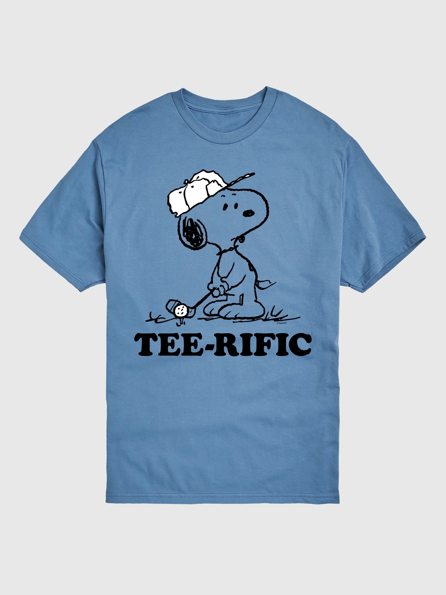 Peanuts Teerific Golfing Snoopy Short Sleeve Graphic Tee