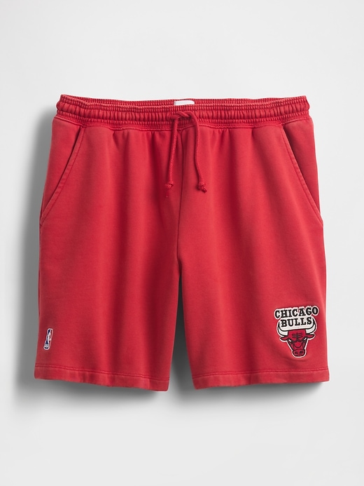 Image number 7 showing, NBA Chicago Bulls Logo Heavyweight Sweat Shorts