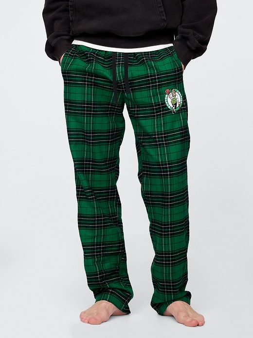 Image number 2 showing, NBA Boston Celtics Flannel PJ Pants