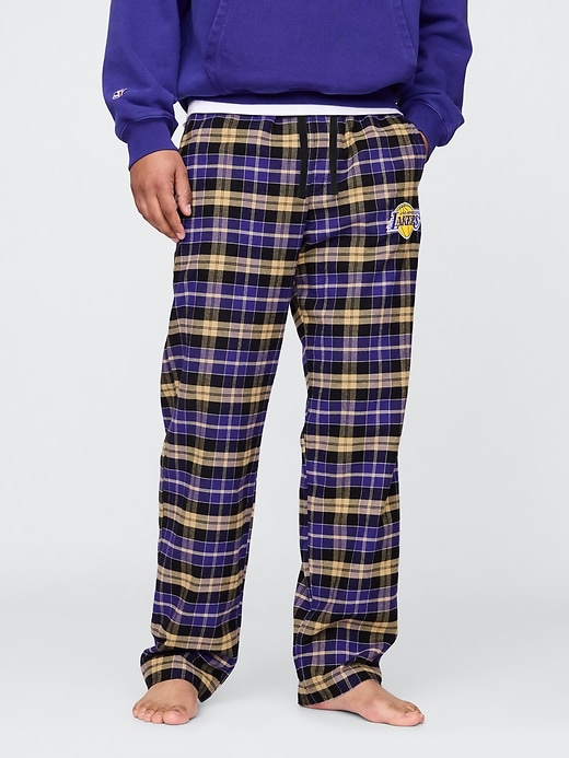 Image number 2 showing, NBA Los Angeles Lakers Flannel PJ Pants