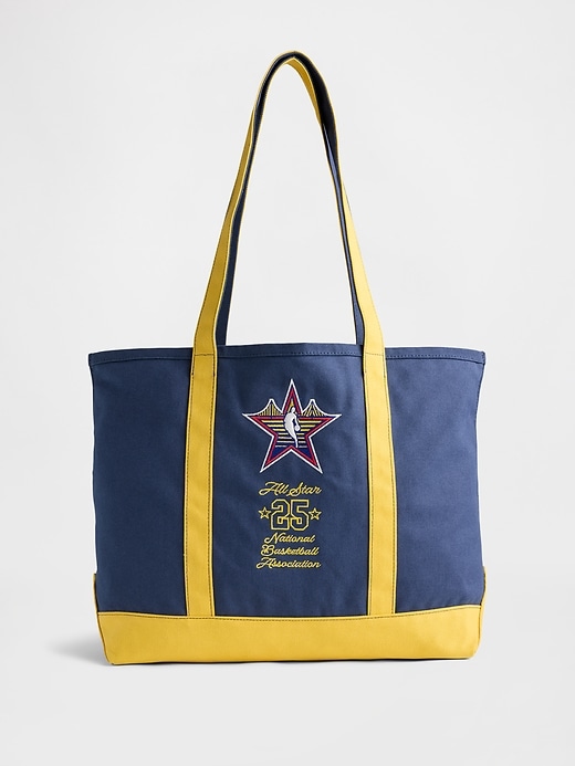 Image number 1 showing, NBA Logo Tote Bag