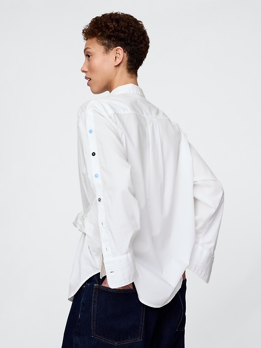 Image number 3 showing, Gap × HFR Tie-Front Shirt by BruceGlen