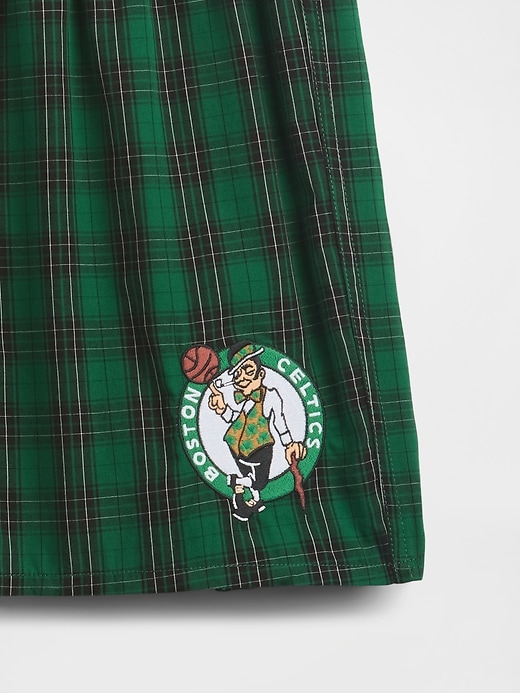 Image number 4 showing, NBA Boston Celtics Plaid Boxers