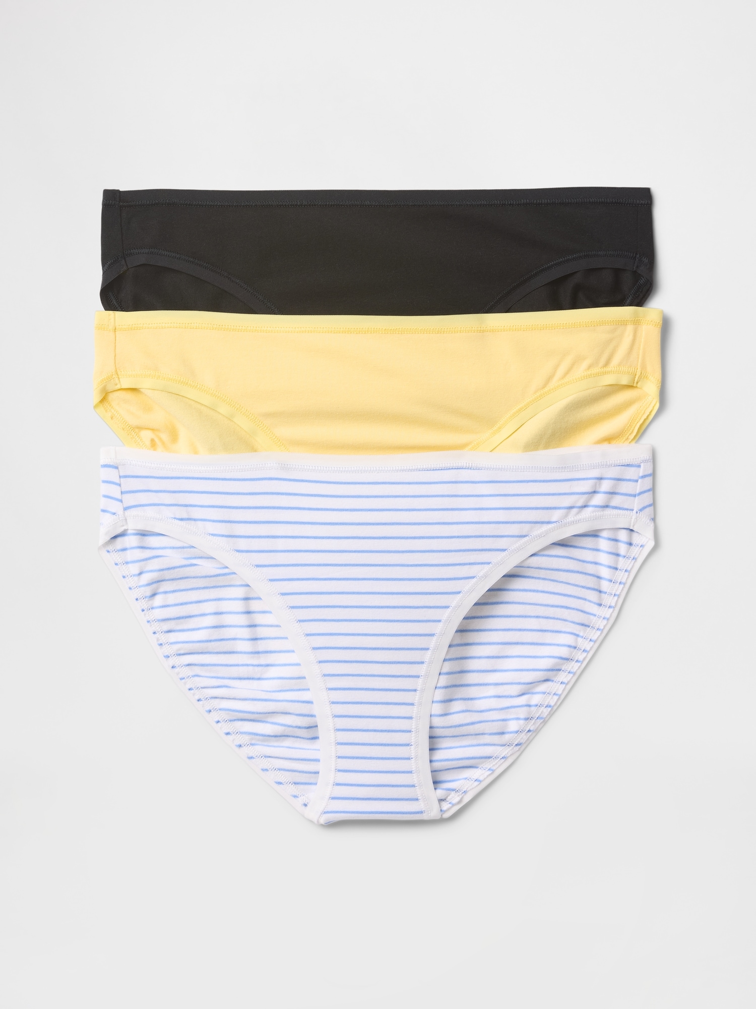 Organic Stretch Cotton Bikini Brief (3-Pack)