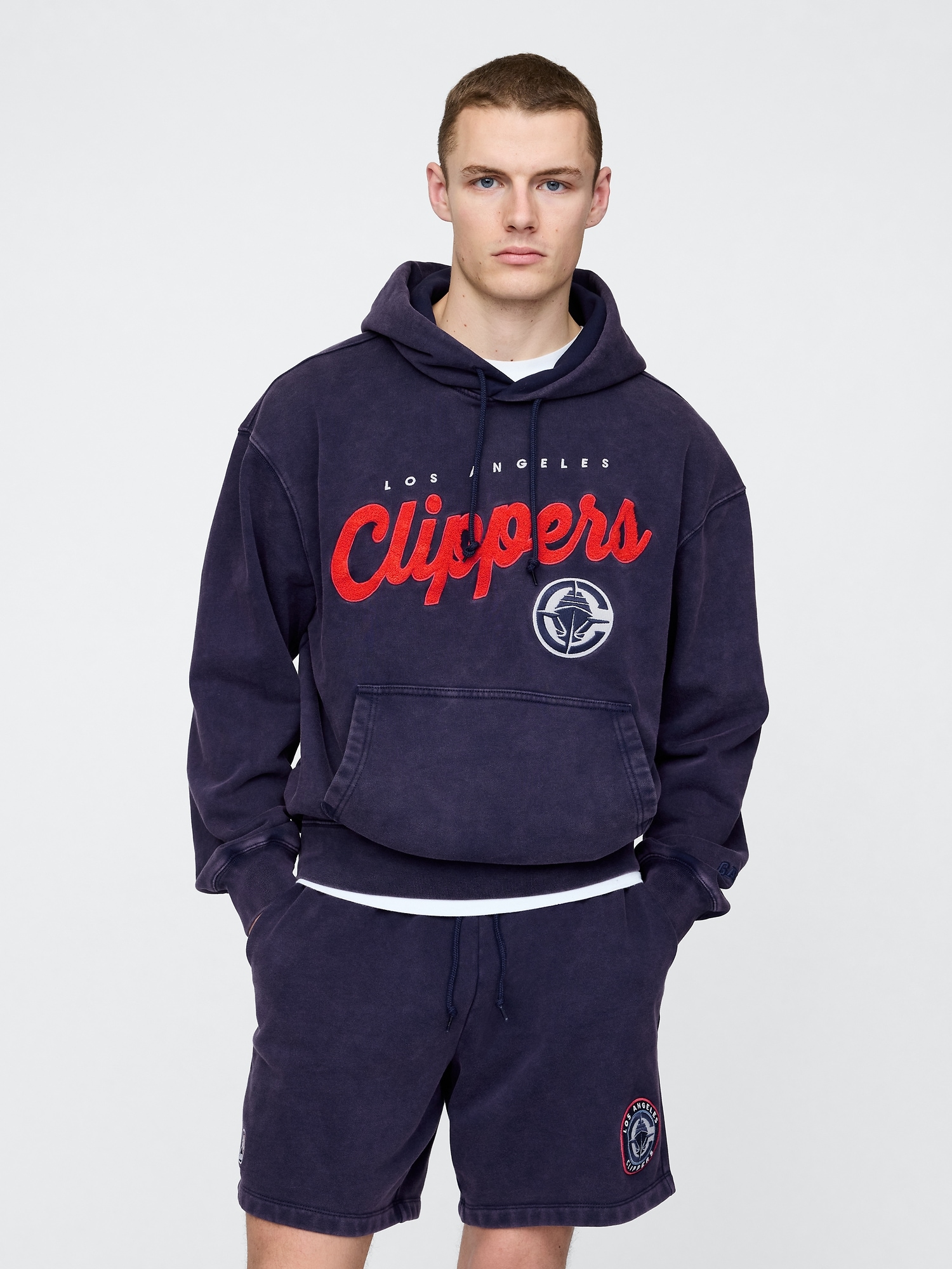 NBA Los Angeles Clippers Logo Heavyweight Hoodie