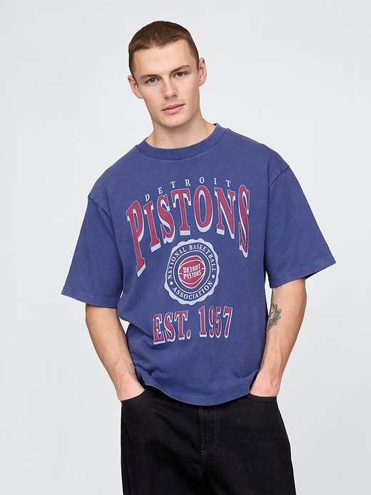 Image number 1 showing, NBA Detroit Pistons Graphic T-Shirt