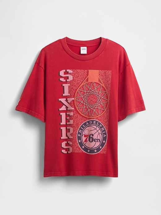 Image number 5 showing, NBA Philadelphia Sixers Graphic T-Shirt