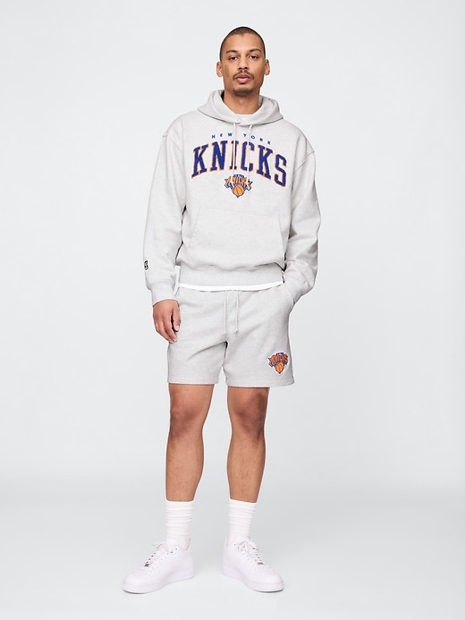 Image number 1 showing, NBA New York Knicks Logo Heavyweight Sweat Shorts