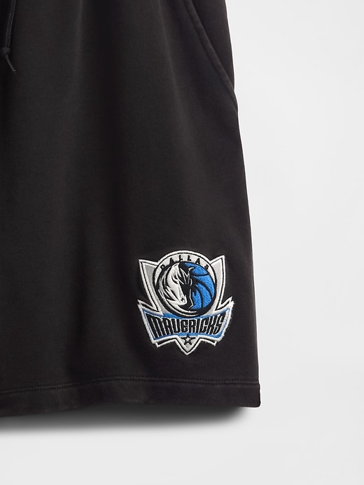 Image number 5 showing, NBA Dallas Mavericks Logo Heavyweight Sweat Shorts