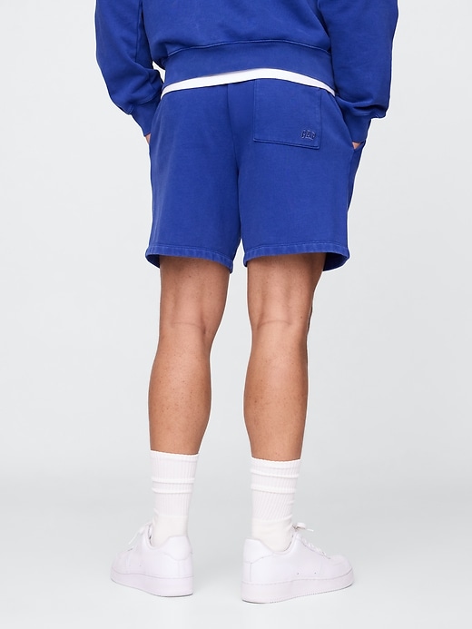 Image number 3 showing, NBA Philadelphia Sixers Logo Heavyweight Sweat Shorts