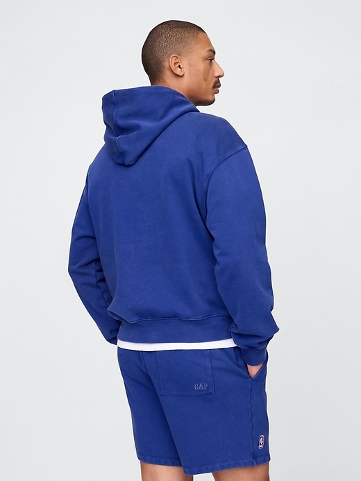 Image number 3 showing, NBA Philadelphia Sixers Logo Heavyweight Hoodie