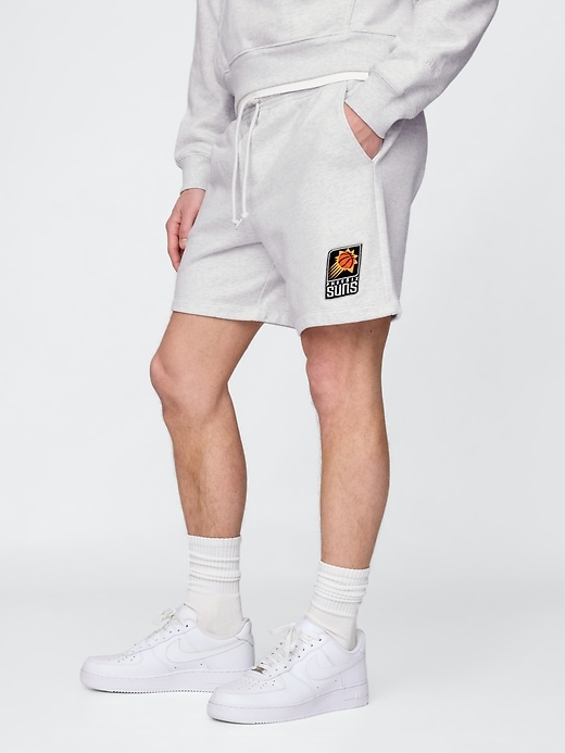 Image number 4 showing, NBA Phoenix Suns Logo Heavyweight Sweat Shorts