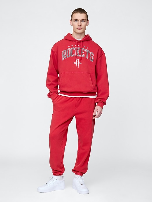 Image number 1 showing, NBA Houston Rockets Logo Heavyweight Joggers