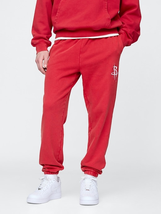 Image number 2 showing, NBA Houston Rockets Logo Heavyweight Joggers