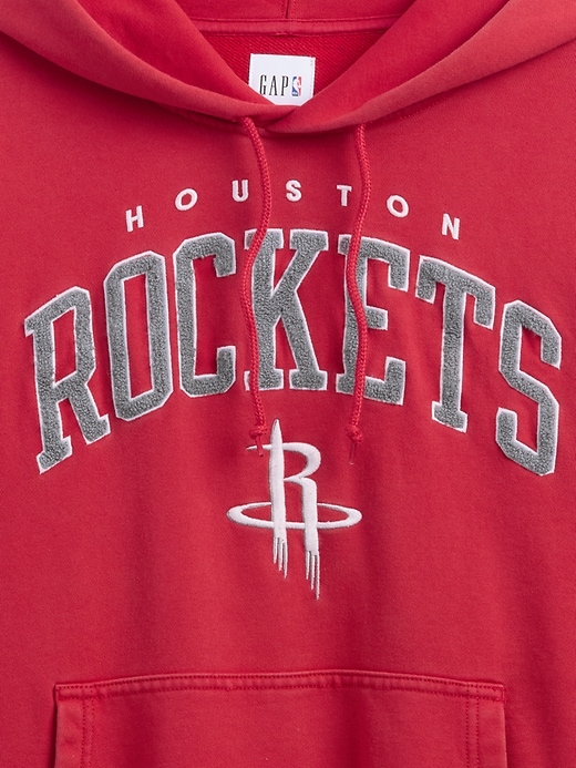 Image number 4 showing, NBA Houston Rockets Logo Heavyweight Hoodie