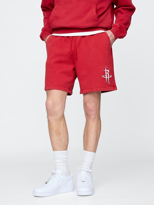 Image number 2 showing, NBA Houston Rockets Logo Heavyweight Sweat Shorts