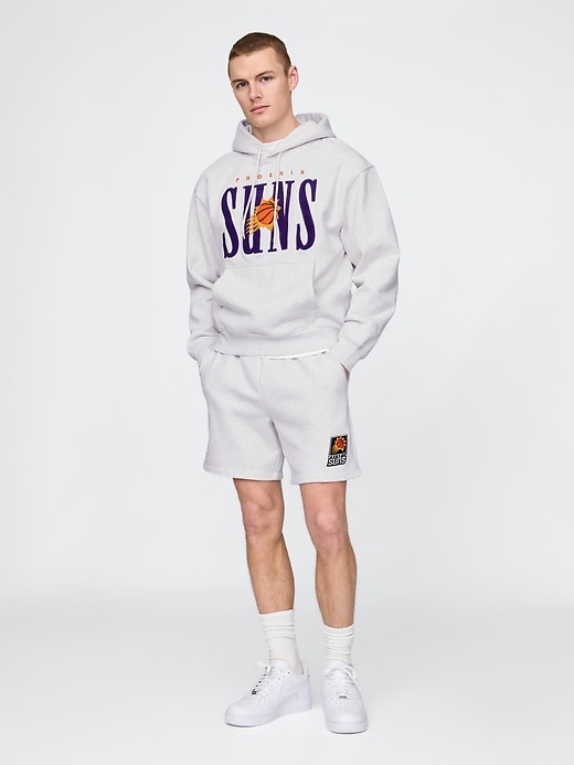 Image number 1 showing, NBA Phoenix Suns Logo Heavyweight Sweat Shorts