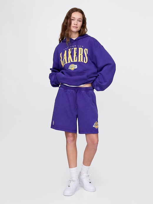 Image number 6 showing, NBA Los Angeles Lakers Logo Heavyweight Hoodie