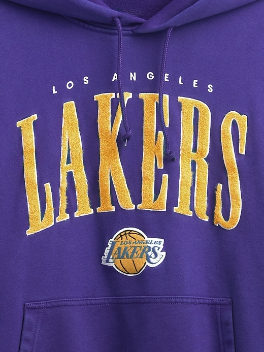 Image number 4 showing, NBA Los Angeles Lakers Logo Heavyweight Hoodie