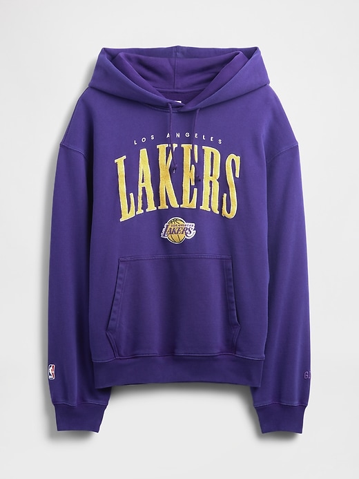 Image number 7 showing, NBA Los Angeles Lakers Logo Heavyweight Hoodie