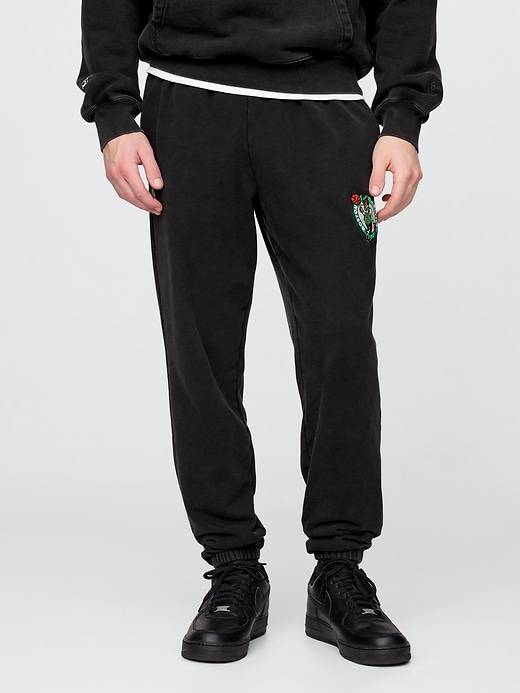 Image number 2 showing, NBA Boston Celtics Logo Heavyweight Joggers