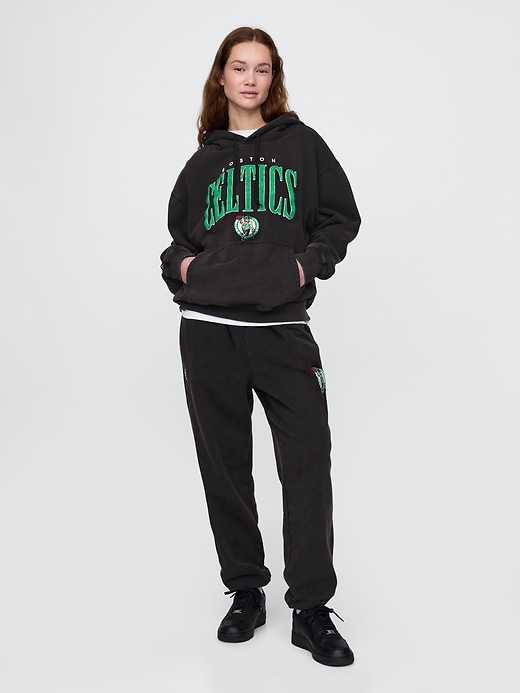 Image number 6 showing, NBA Boston Celtics Logo Heavyweight Joggers